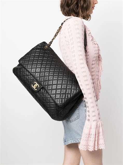 extra large chanel flap bag